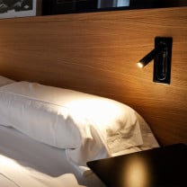 Marset Ledtube RSC LED Wall Light Lifestyle Bedside