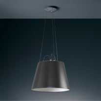 Artemide Tolomeo Mega Suspension - Black 52cm