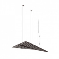 Vibia Rhythm Horizontal LED Suspension - Large, Brown