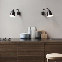 Fritz Hansen Caravaggio Read Wall Light Black