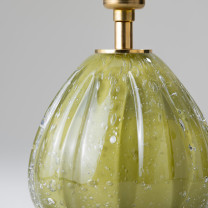 Porta Romana Dumpling Table Lamp Split Pea Close Up