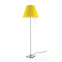 Costanza Telescopic Floor Lamp in Yellow