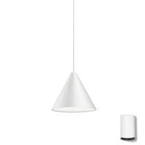 Flos String Light Cone LED Pendant White Floor Switch