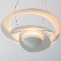 Artemide Pirce Micro Suspension LED White - On