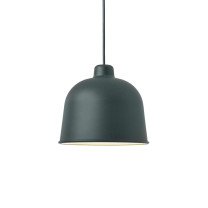 Muuto Grain Pendant Light - Dark Green