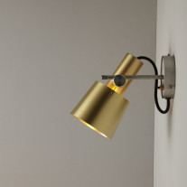 Original BTC Chester Wall Light Brass On