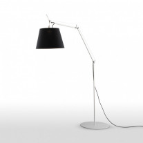 Artemide Tolomeo Paralume Outdoor Floor Lamp LED Black