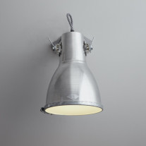 Original BTC Stirrup Wall Light Size 2/Aluminium