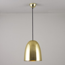 Original BTC Stanley Pendant Polished Brass Medium