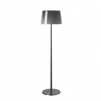Foscarini Lumiere XXL Floor Lamp Black Chrome / Cool Grey