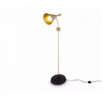 Tom Dixon Beat Floor Lamp in gold