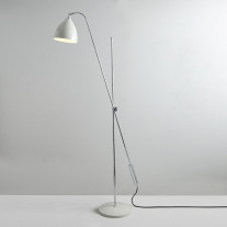 Original BTC Task Overreach Floor Lamp Putty Grey