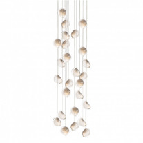 Bocci 76 Series Chandelier 26 Lights Square Ceiling Canopy