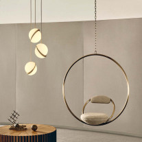 Lee Broom Mini Crescent 3 Piece Chandelier