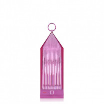 Kartell Lantern LED Portable Table Lamp Wisteria