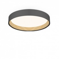Vibia Duo Round LED Ceiling Light Large 4872 Graphite