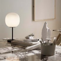 New Works Lantern Table Lamp in a Studio