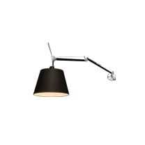 Artemide Tolomeo Mega Wall Light Black Black 36
