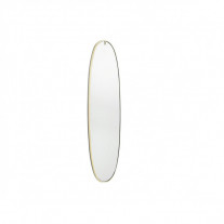 Flos La Plus Belle LED Mirror Brushed Gold