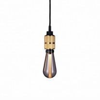 Buster + Punch Hooked 1.0 Nude Pendant - Brass with Smoked Bulb