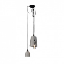 Buster + Punch Hooked 3.0 Mix Chandelier - Stone & Steel