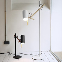 Marset Scantling P73 Floor Lamp White