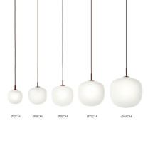 Muuto Rime Pendant - Deep Red