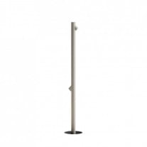 Vibia Bamboo Built-in LED Outdoor Floor Lamp Medium 4803 Off White