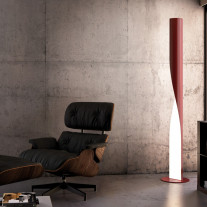 KDLN Evita Floor Lamp Red