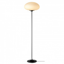 Gubi Stemlite Floor Lamp 150cm Black Chrome