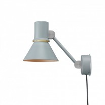 Anglepoise Type 80 W2 Wall Lamp Grey Mist Cable and Plug