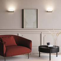 Lodes Aile LED Wall Light Matte Champagne