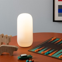 Artemide Gople Portable LED Table Lamp Lifestyle Table