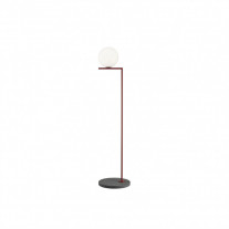 Flos IC Outdoor Floor Lamp F1 Matt Red Burgundy