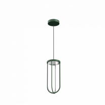 Flos In Vitro LED Outdoor Pendant Forest Green