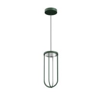 Flos In Vitro LED Outdoor Pendant Forest Green