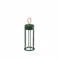 Flos In Vitro LED Outdoor Unplugged Light Forest Green