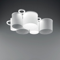  Artemide Ripple Cluster 3 LED Suspension in Multiples with Diffusers