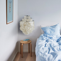 Verpan Fun 1WM Wall Light Beside Bed