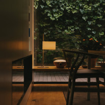 Santa & Cole TMD Table Lamp Beside Window