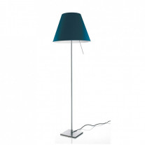 Costanza Fixed Floor Lamp in Blue