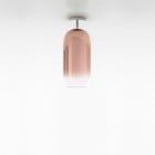 Artemide Gople Mini Ceiling Light Copper Shade / Silver Base