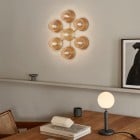 Nuura Liila Star Wall/Ceiling Light Nordic Gold/Optic Clear