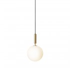 Nuura Miira 1 Large Pendant Brass/Opal White