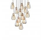 Nuura Anoli 13 Chandelier Gold