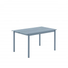 Muuto Linear Steel Table Small Pale Blue