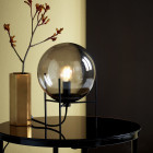 Nordlux Alton Table Lamp Smoked Black