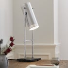 Warm Nordic Trombone Table Lamp Aluminium