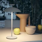 Kartell Mini Geen-A LED Battery Lamp White