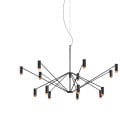 Marset The W LED Suspension Black Terracotta 3